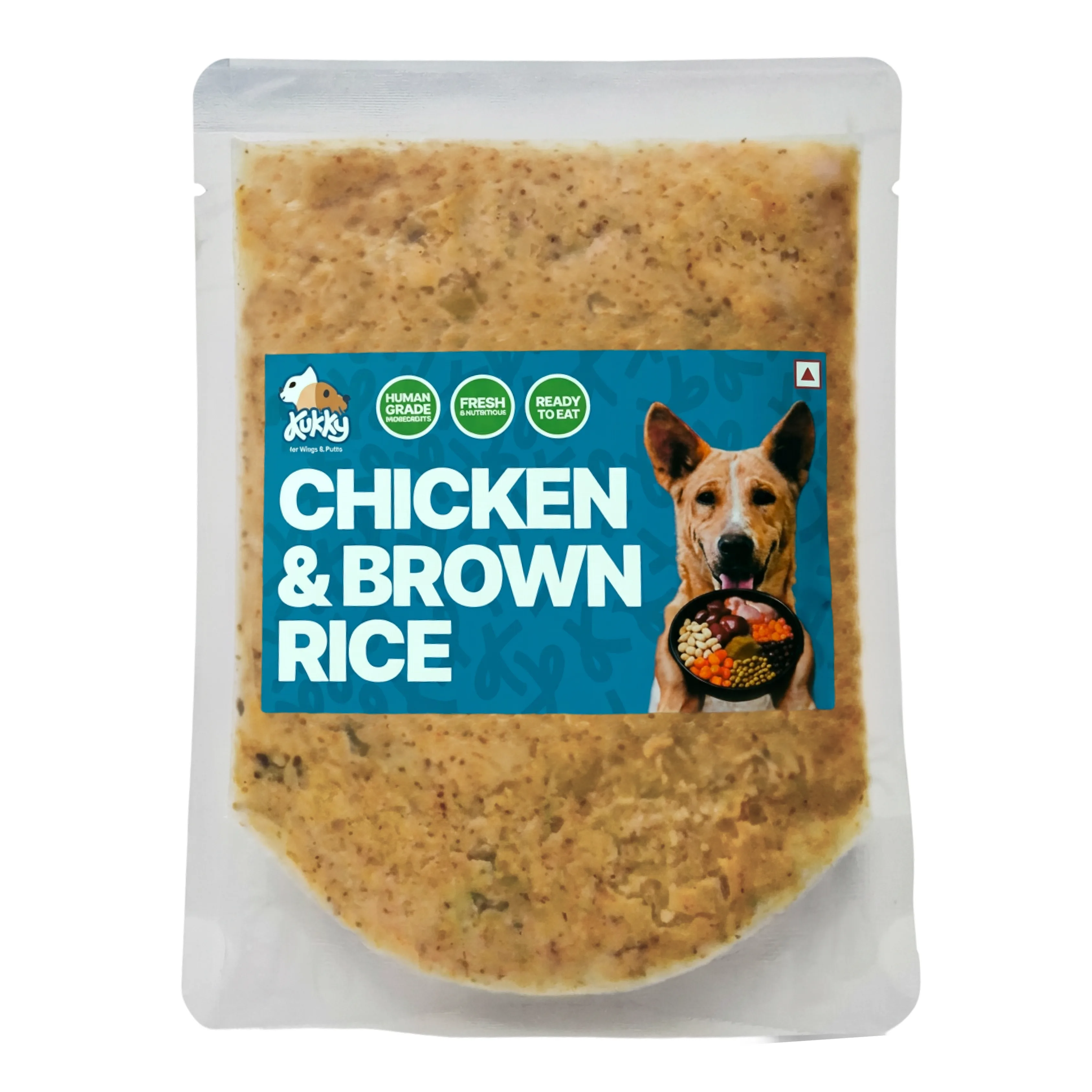 Chicken & Brown Rice Meal pouch