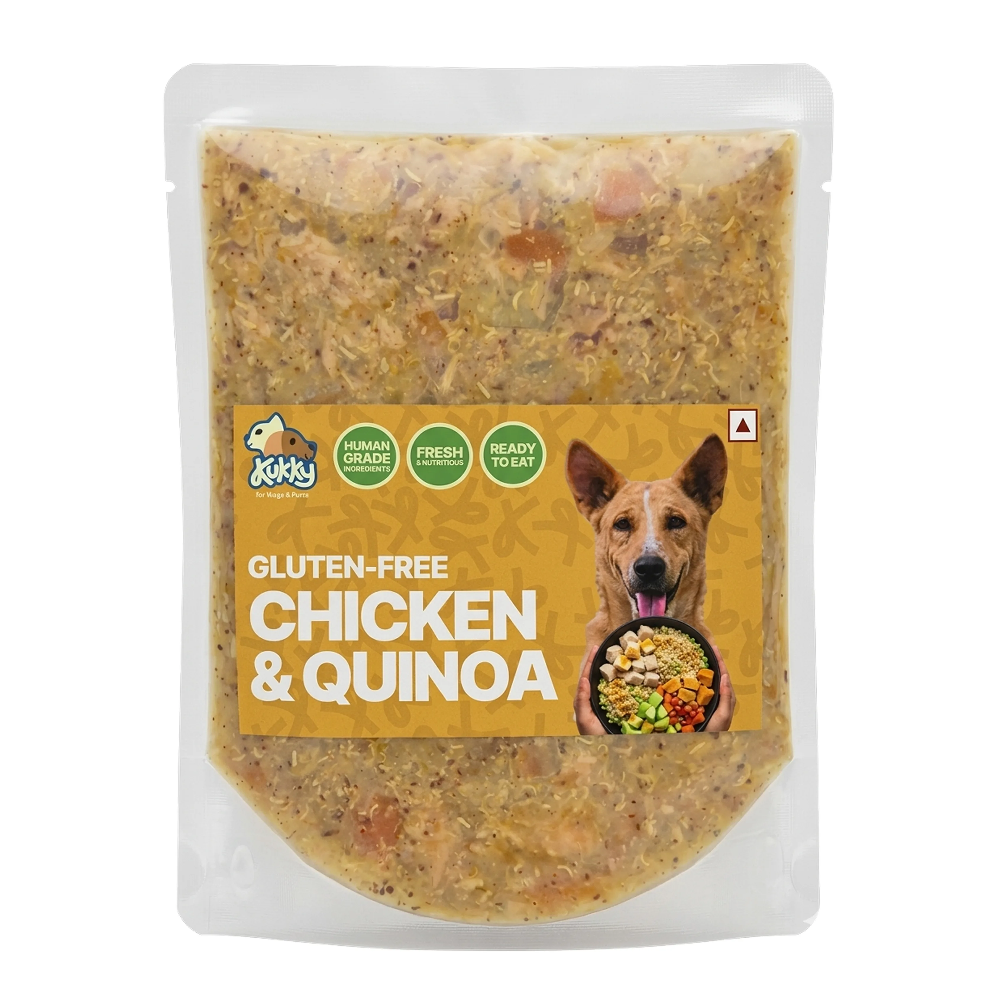 Gluten Free Chicken Quinoa pouch