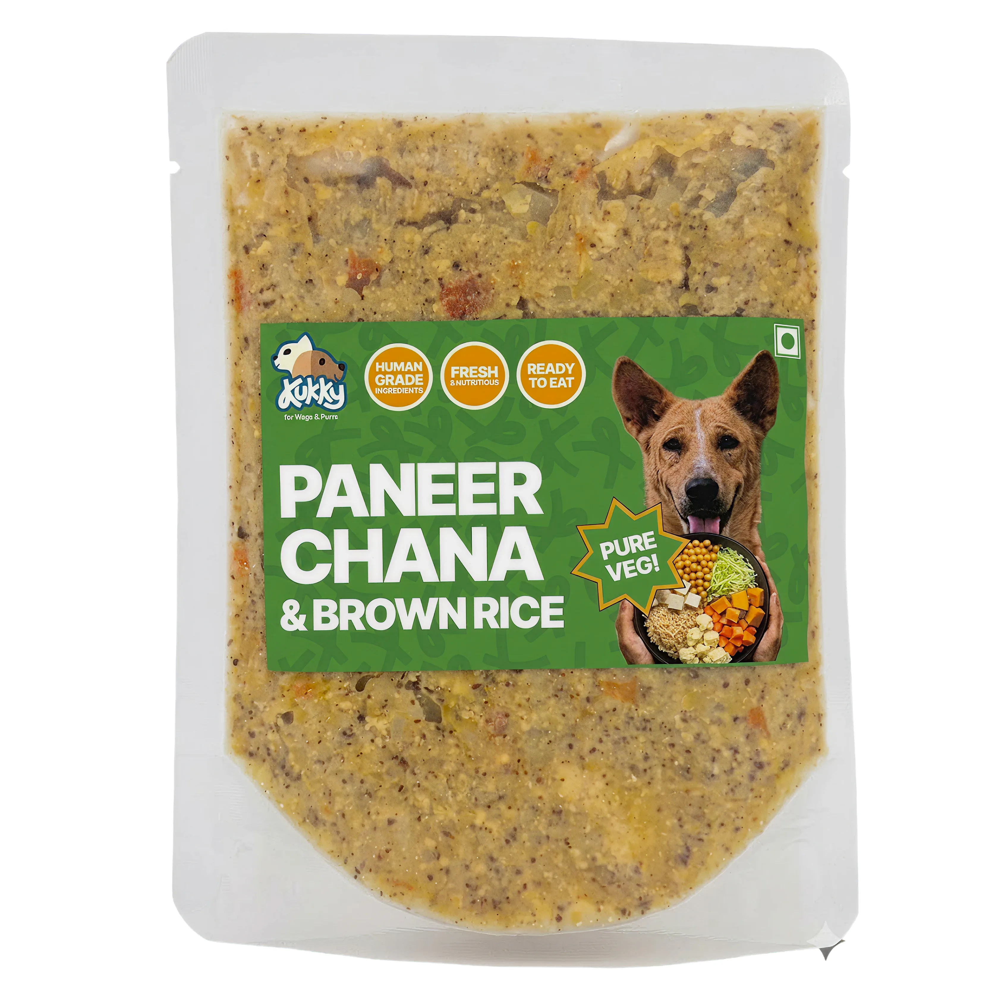 Paneer Chana & Brown Rice Meal pouch